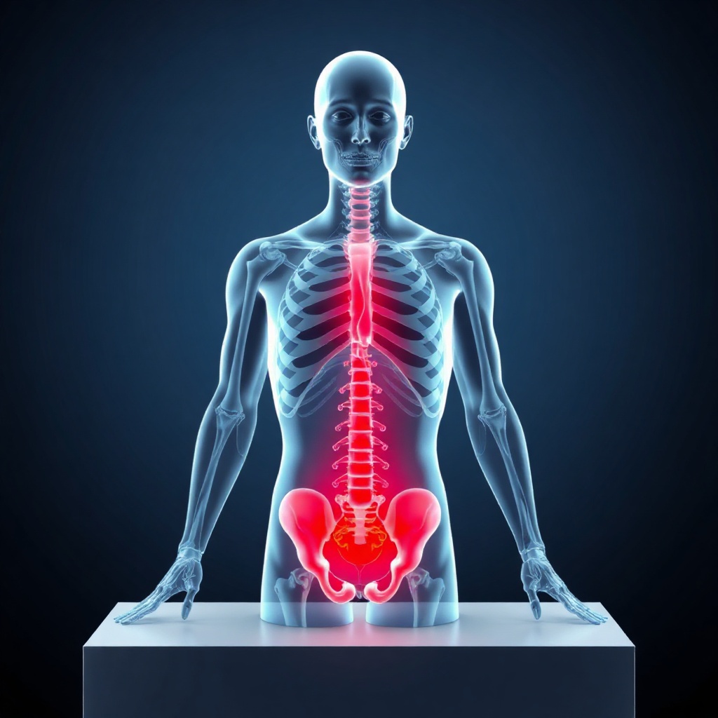 Model anatomiczny stawu podczas konsultacji