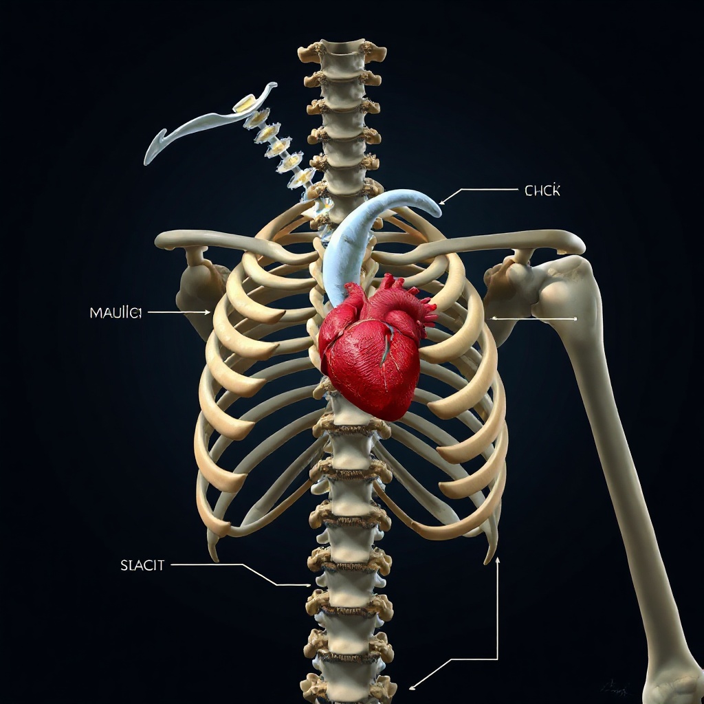 Grafika anatomiczna stawu kolanowego